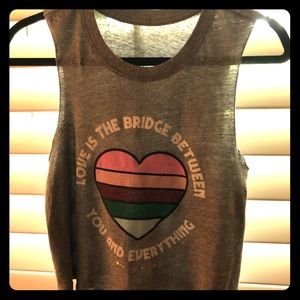 Spiritual Gangster crop tank top size XS